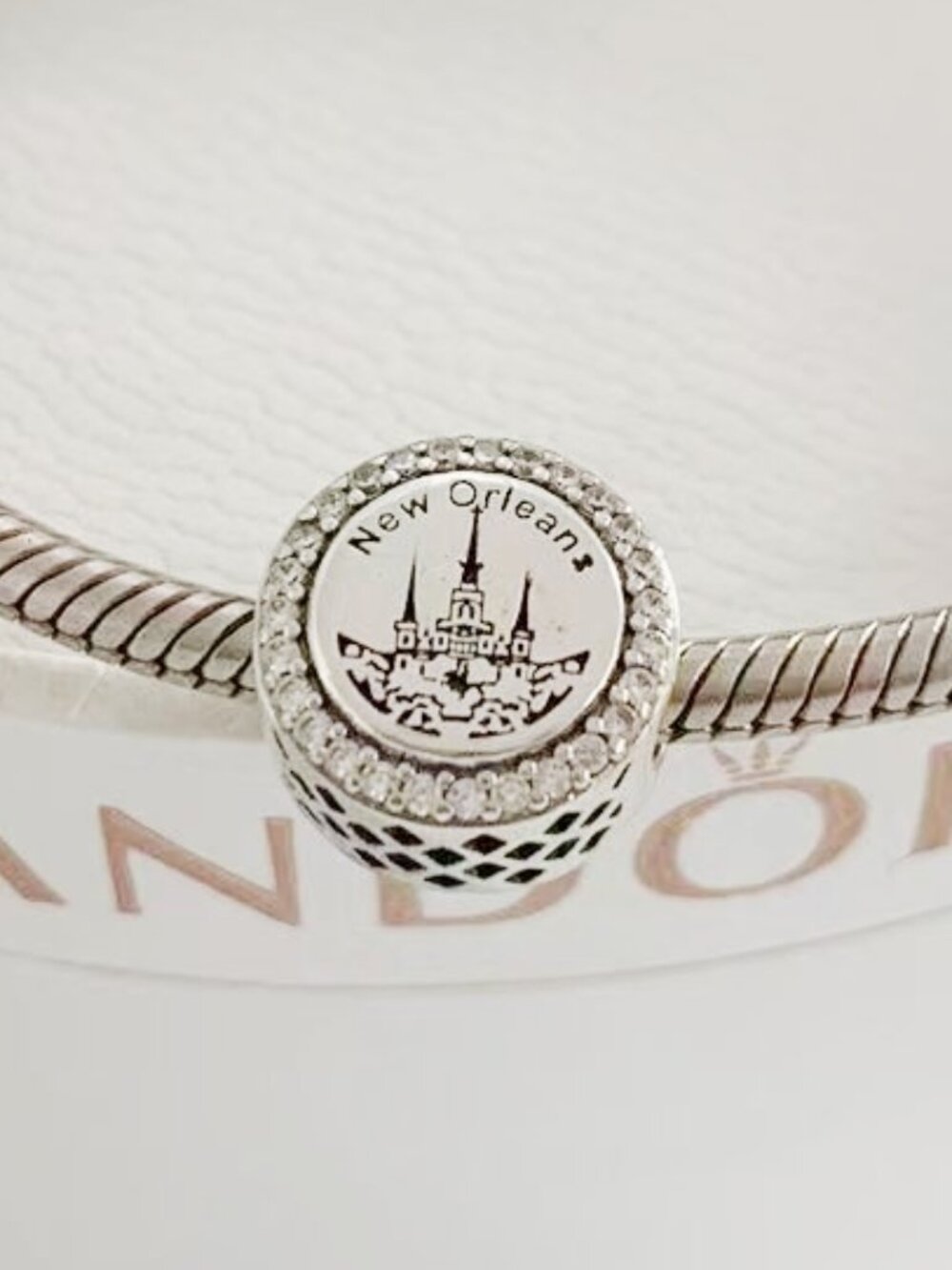 Pandora St Louis Cathedral New Orleans Ground Charm Exclusive